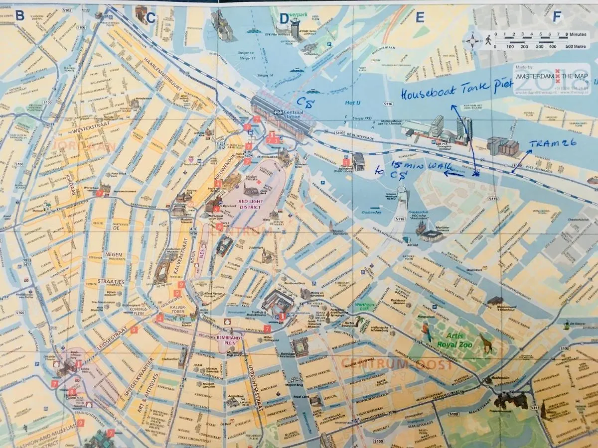 Hotel Houseboat Tante Piet Ámsterdam 2*,  Países Bajos